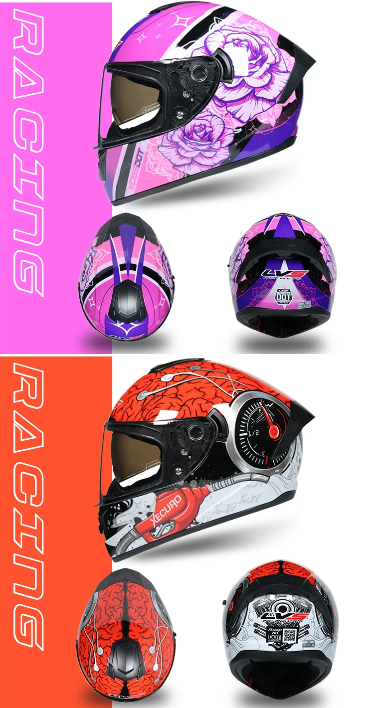 Safety motorcycle helmet