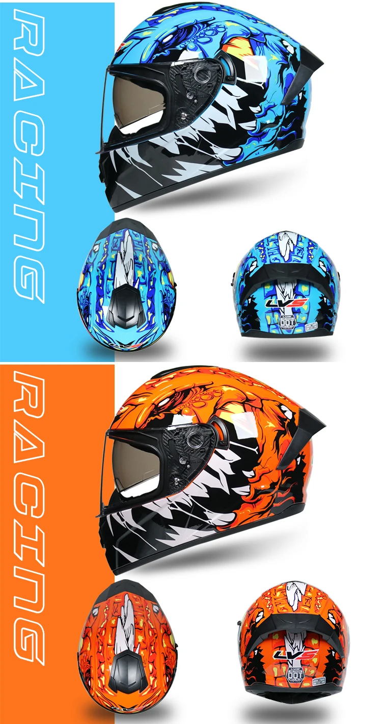 Safety motorcycle helmet