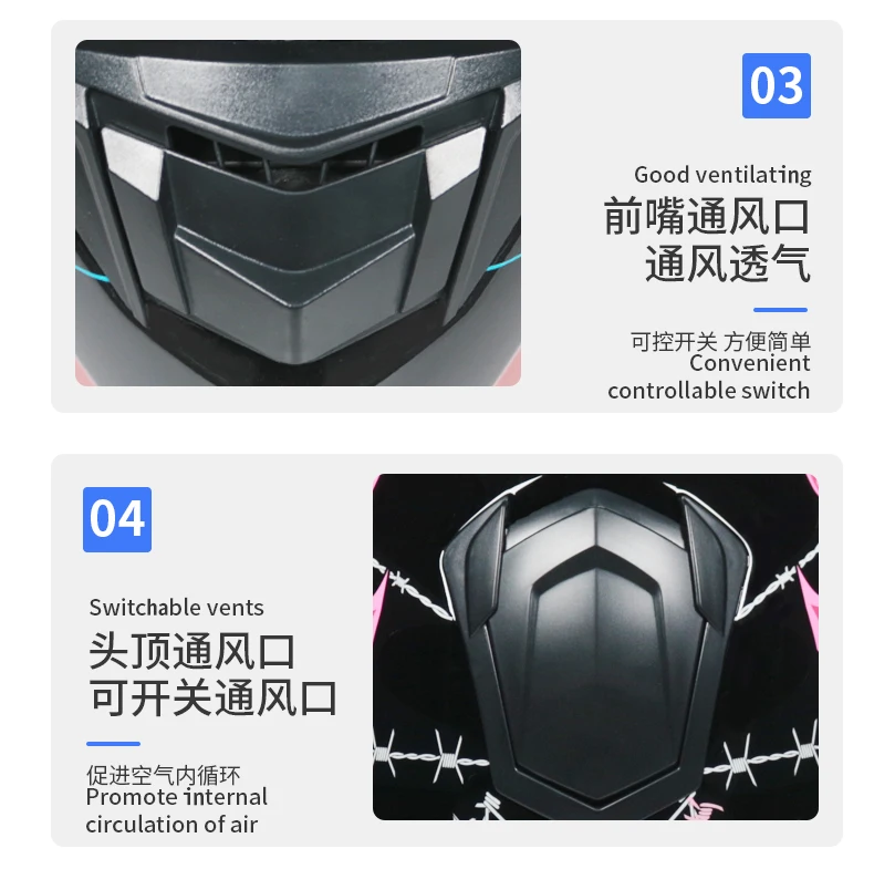 Full Face Racing Helmets