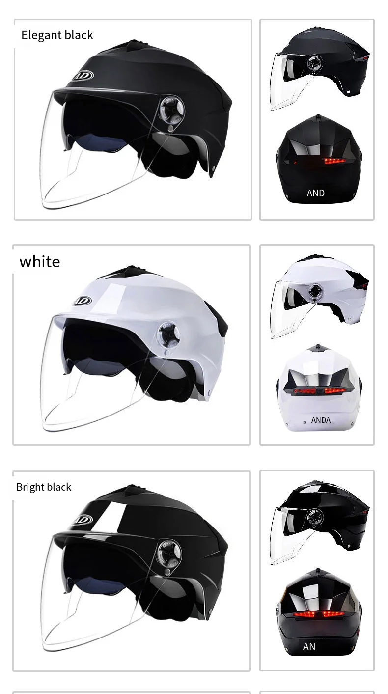 Motorcycle Helmets With Led Lights