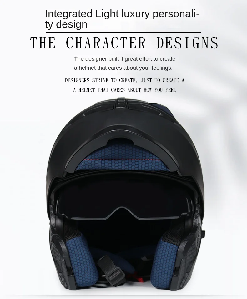 Double Lens Full Face Helmet High Quality