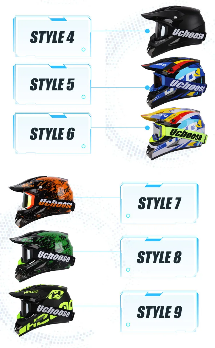 Professional Motocross Off Road Helmet