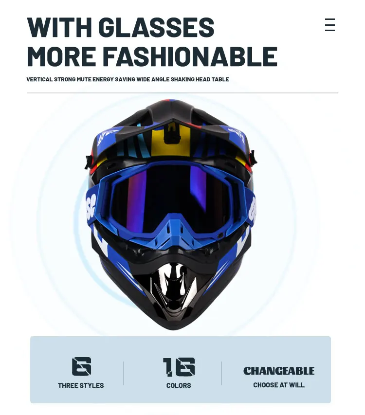 Professional Motocross Off Road Helmet