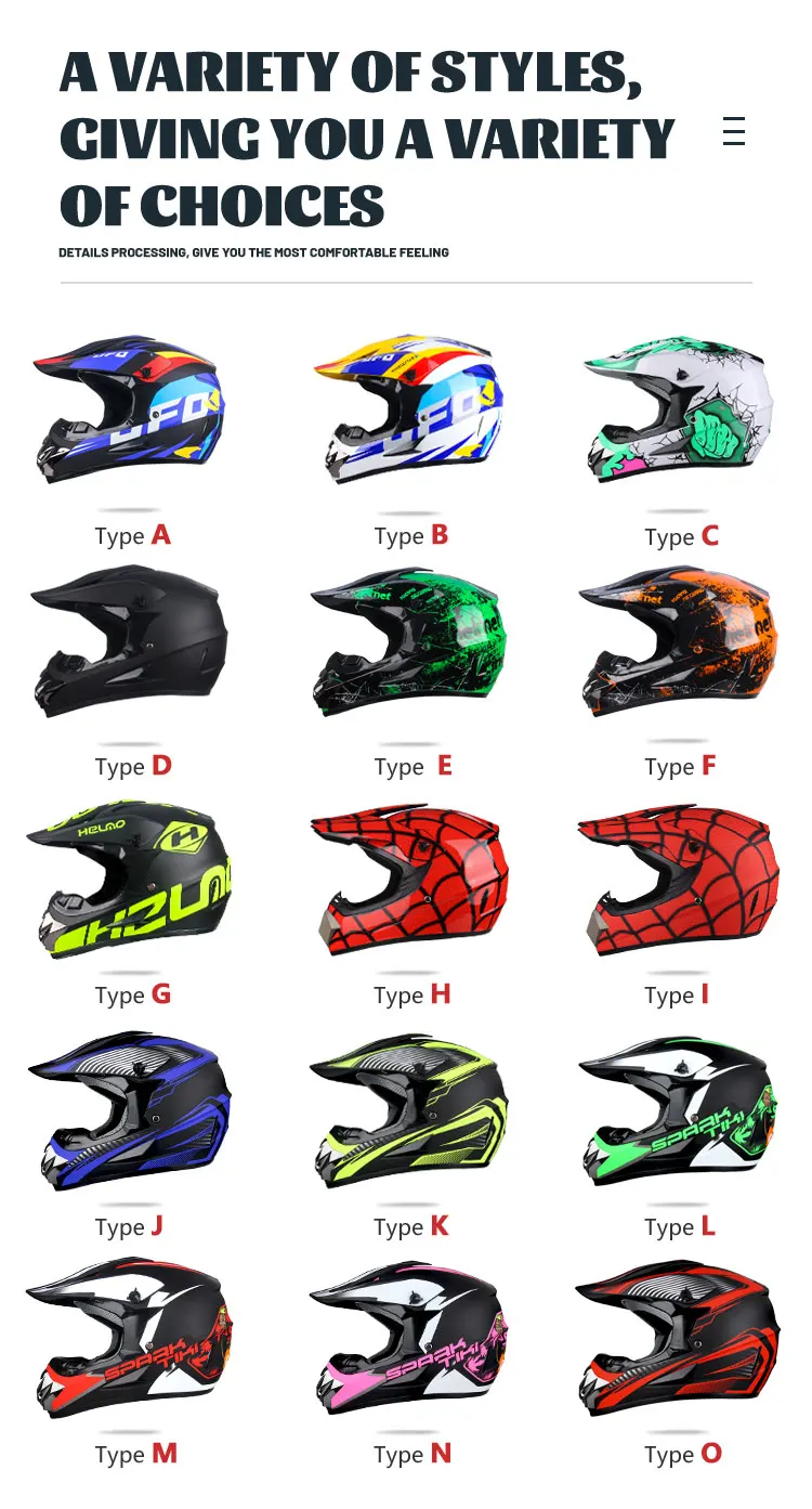 Professional Motocross Off Road Helmet