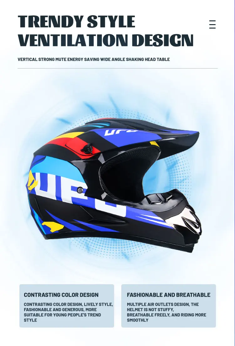 Professional Motocross Off Road Helmet
