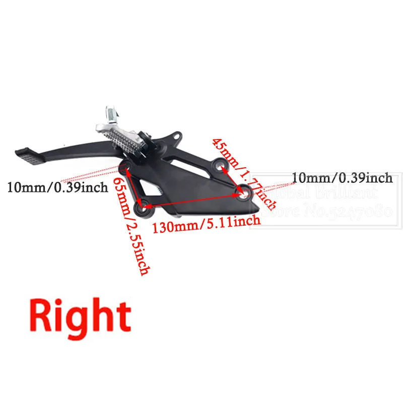 Motorcycle Left Footrest Gear Shift Lever Pedal