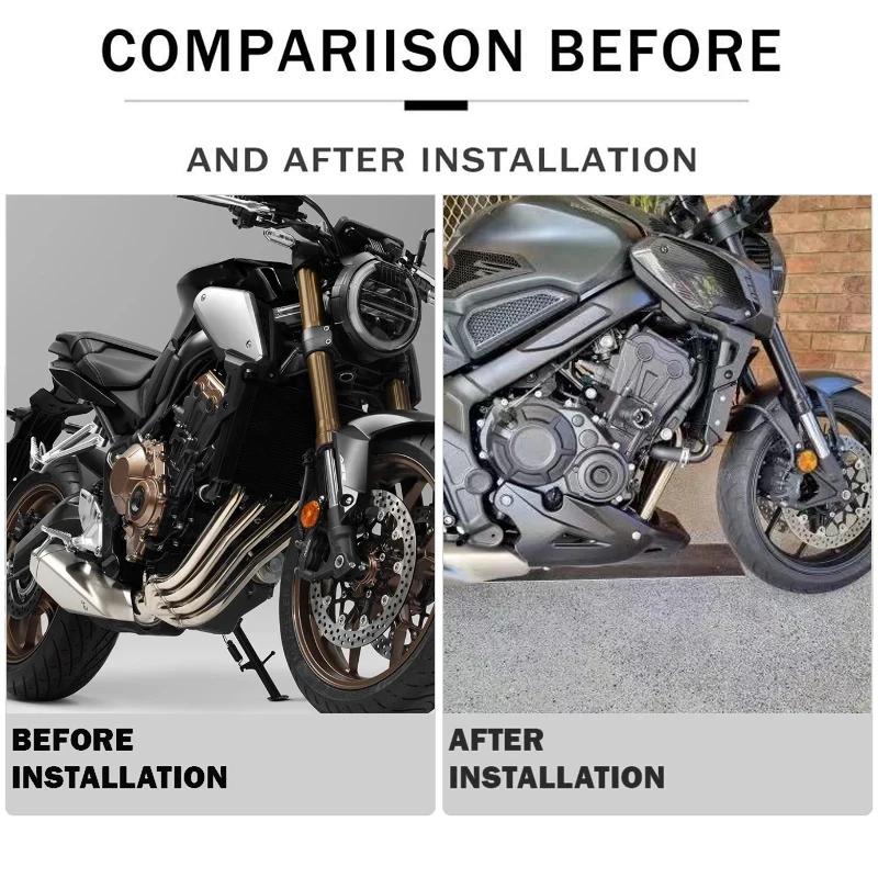 Motorcycle Belly Pan Engine Spoiler