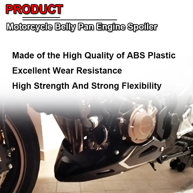 Motorcycle Belly Pan Engine Spoiler