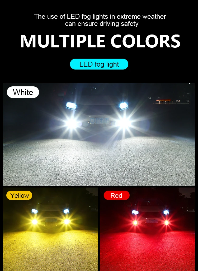 2pcs H3 H27 881 880 Fog Lights Bulb