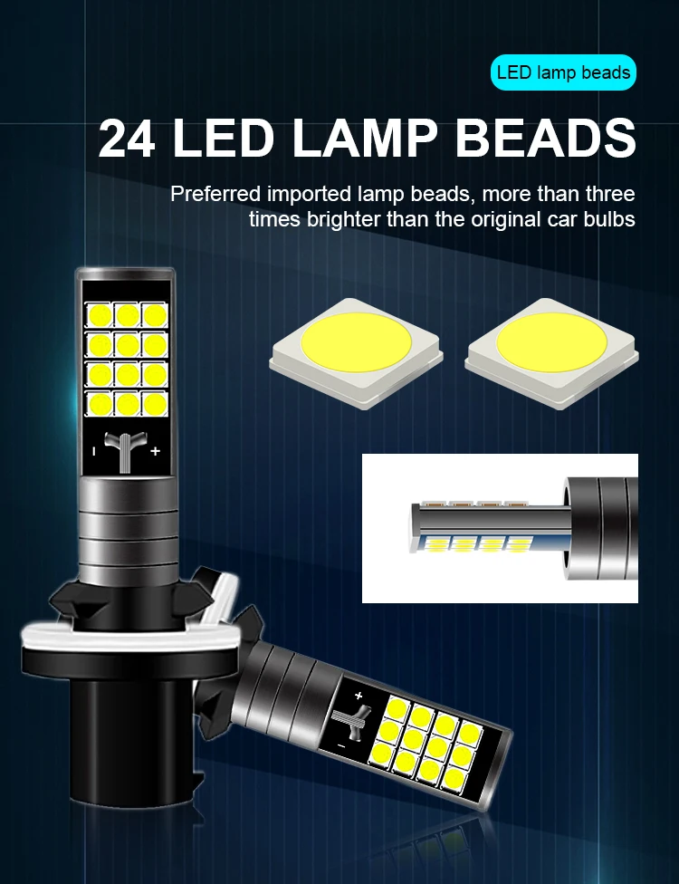2pcs H3 H27 881 880 Fog Lights Bulb