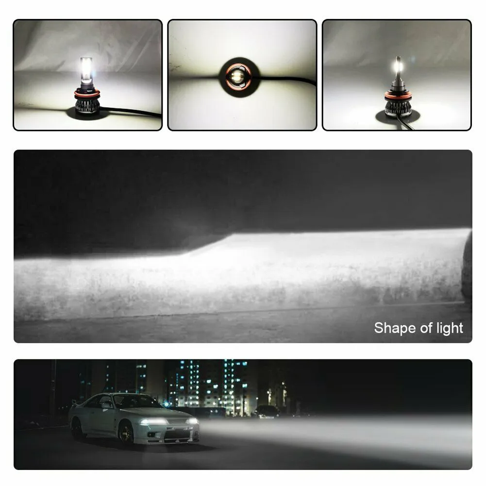 Car Headlight 2PCS H7 LED Headlight 200W