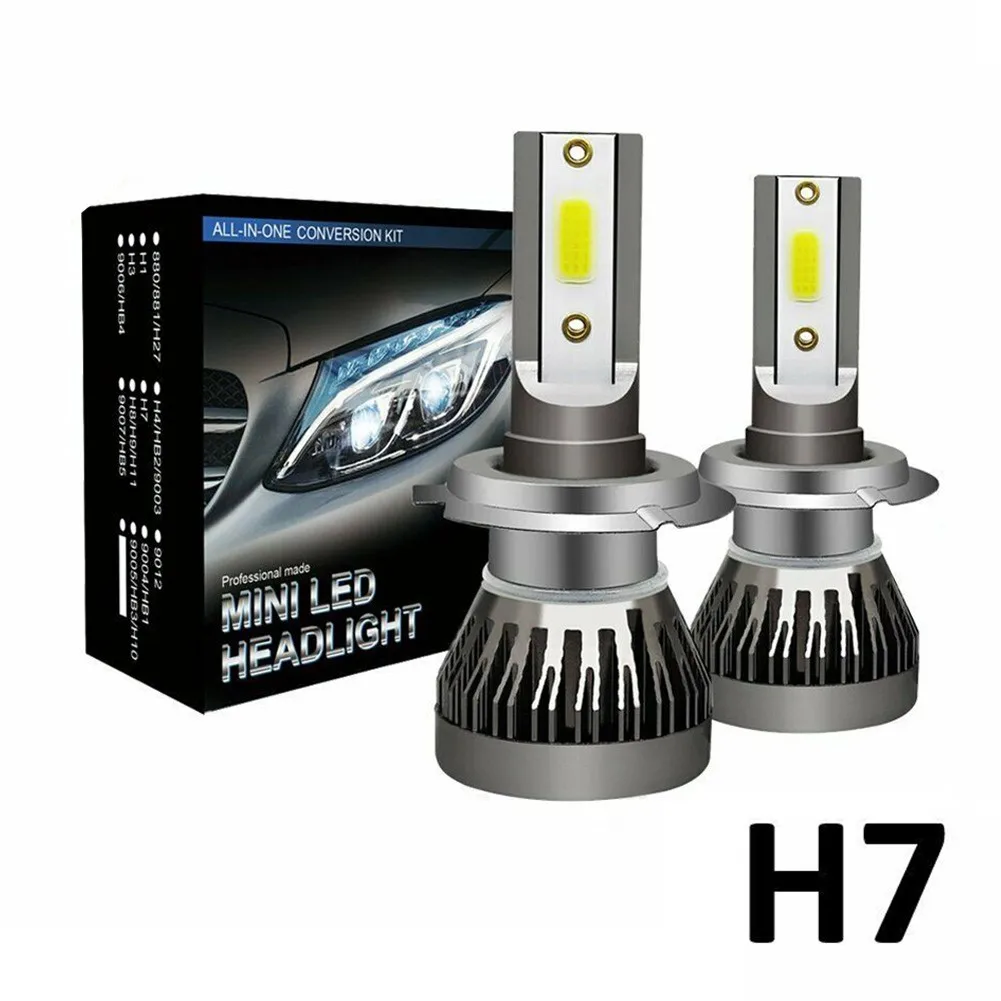 Car Headlight 2PCS H7 LED Headlight 200W
