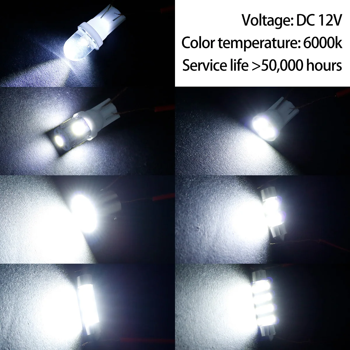 42Pcs LED Car Interior Lights