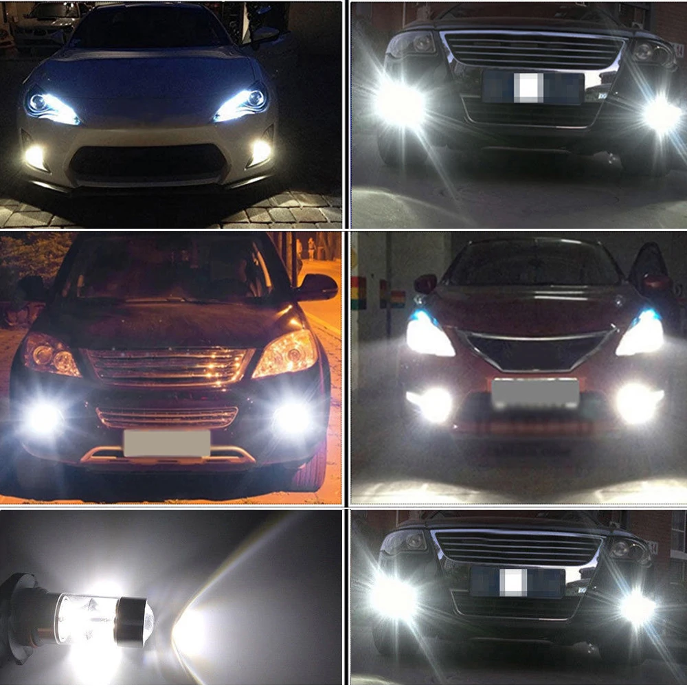 1PC Mini Car Headlight Bulbs LED Lamp Super White