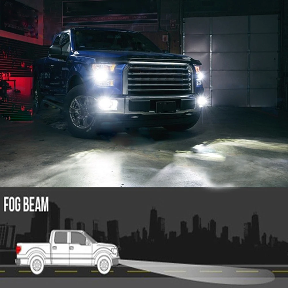 1PC Mini Car Headlight Bulbs LED Lamp Super White