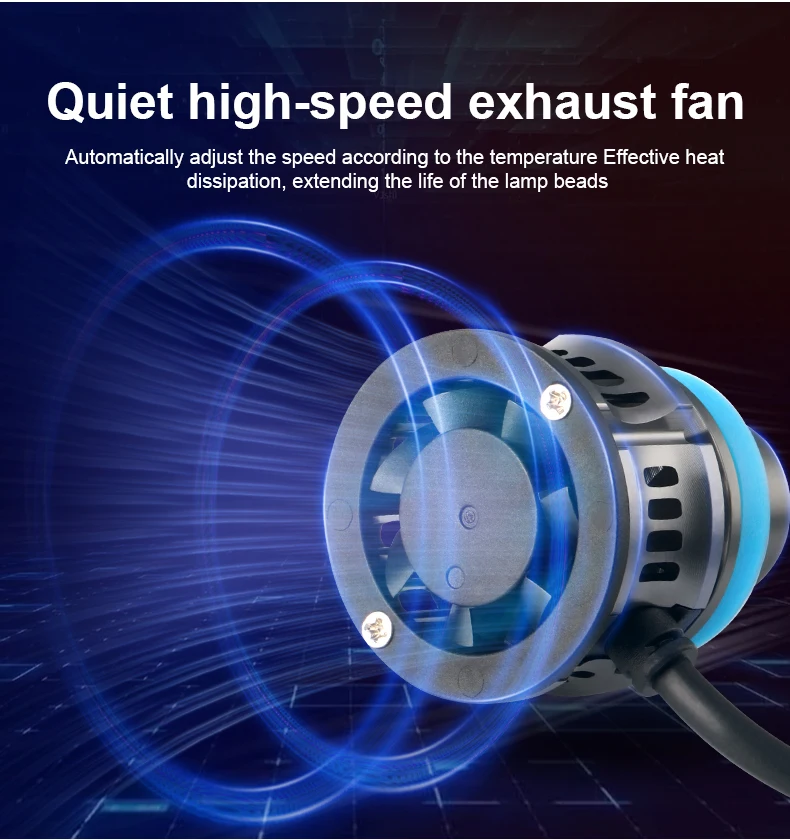 Automotive H7 9006 Laser Headlight Bulbs